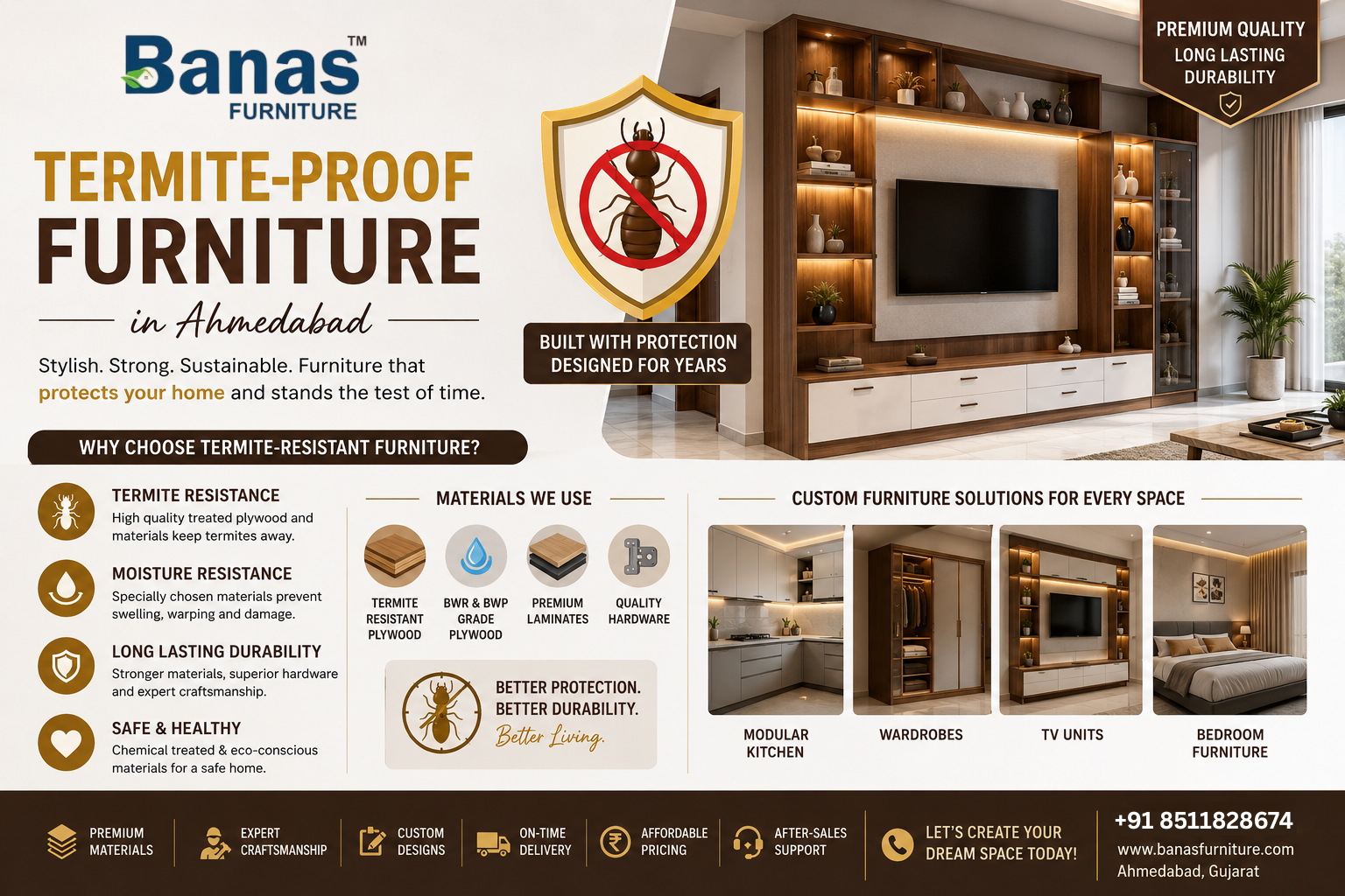 The Smart Choice for a Termite-Free PVC Furniture and Low-Maintenance Home